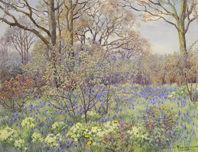 Twixt wood and garden, Brook House, Sussex; 'Garden Temple, Kew' (2)