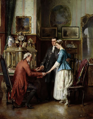 The betrothal