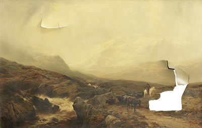 Sample artwork by Alfred Walter Williams (1824 - 1905), known for atmospheric landscape and marine scene paintings - View similar artists and auction records
