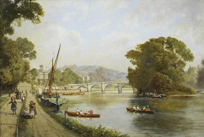 Sample artwork by John Mulcaster Carrick (1833 - 1896), known for painting - View similar artists and auction records