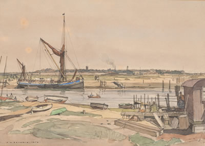 Sample artwork by Frederick William Baldwin (1899 - 1984), known for painting - View similar artists and auction records
