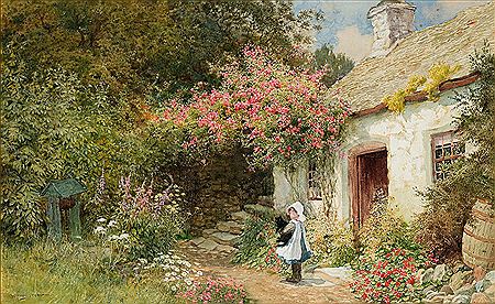 At Llanfair by Arthur Claude Strachan - Auction record, sale price, and art valuation. Compare with similar artists and explore comparable artworks.
