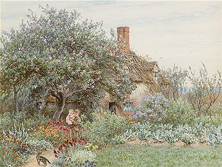 Near Hambledon by Helen Allingham - Auction record, sale price, and art valuation. Compare with similar artists and explore comparable artworks.