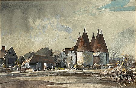 Oast houses in Kent