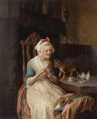 The old lace-maker