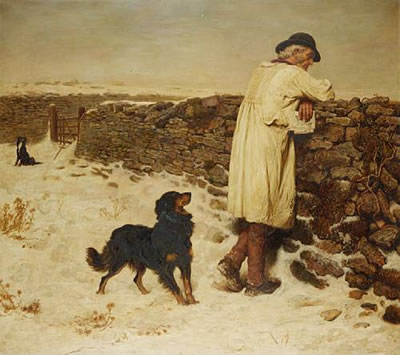 War Time "Over valley and wold Wherever I turn my head There's a mildew and a mould, The sun's going out overhead, And I'm very old, And Tommy's dead" by Briton Riviere - Auction record, sale price, and art valuation. Compare with similar artists and explore comparable artworks.