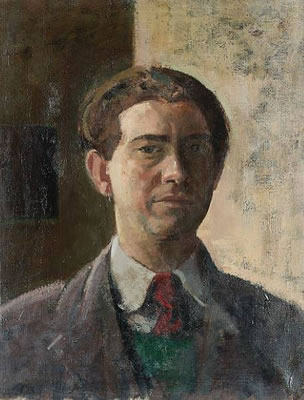 Portrait of Rodrigo (Herbert George) Moynihan: Self-portrait