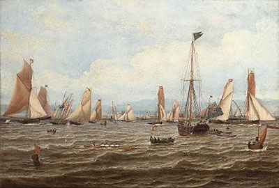The 1835 Royal Northern Club Regatta off Greenock