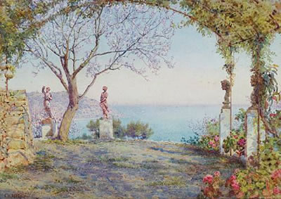 A garden by the Italian lakes by Edith Helena Adie - Auction record, sale price, and art valuation. Compare with similar artists and explore comparable artworks.