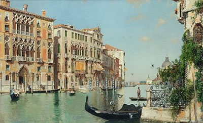 The Salute seen from the Academia, Venice