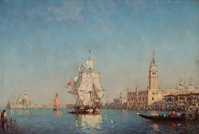 Shipping in the Bacino di San Marco, Venice