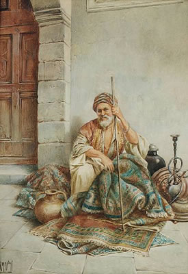 A carpet seller