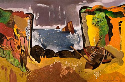 Seascape by Apostolos Tsirogiannis - Auction record, sale price, and art valuation. Compare with similar artists and explore comparable artworks.