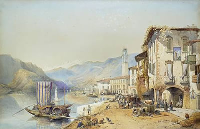 Sample artwork by Thomas Charles Leeson Rowbotham (1823 - 1875), known for painting - View similar artists and auction records