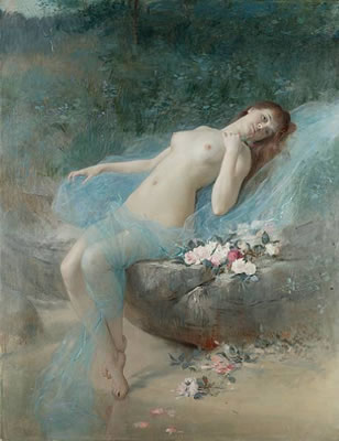 Reclining nude