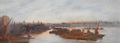 The Thames from Blackfriars Bridge