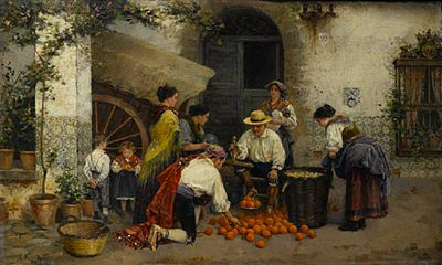 The orange seller