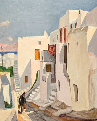 Street in Myconos