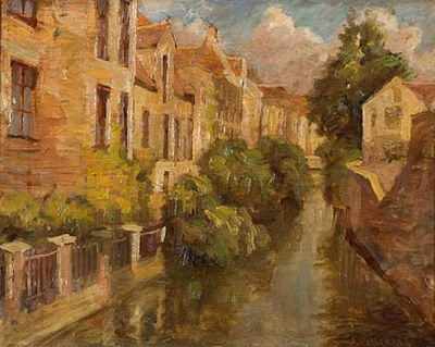 Houses on the canal