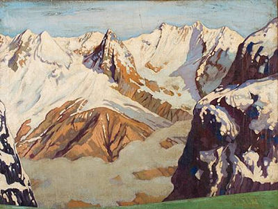 Peaks of Mount Olympos