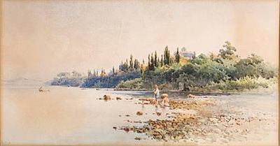Little fishermen in Corfu