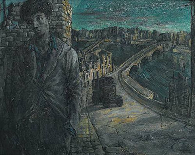 Figure in Ruins