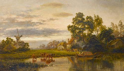 A Buckinghamshire Village by Robert Gallon - Auction record, sale price, and art valuation. Compare with similar artists and explore comparable artworks.