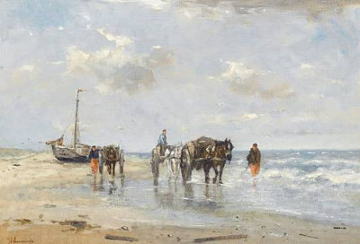Going home, a breezy day