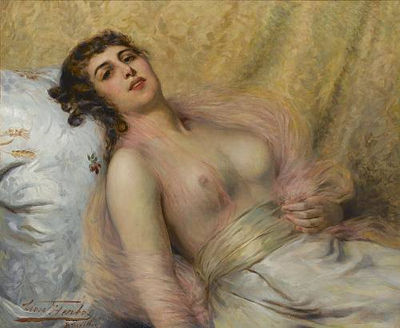 A reclining beauty