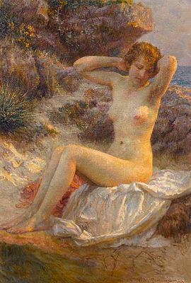 The bather