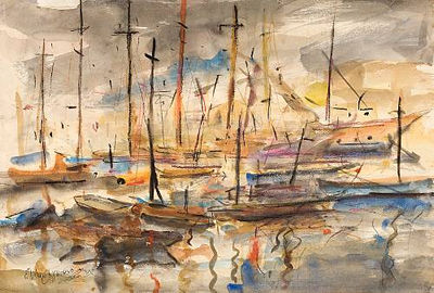 Port of Hydra by Koula Marangopoulou - Auction record, sale price, and art valuation. Compare with similar artists and explore comparable artworks.