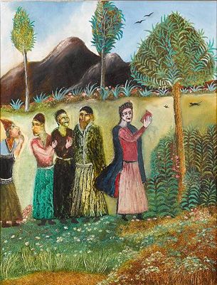 A Prince Reciting Poetry, Accompanied by Courtiers by Tassaduq Sohail - Auction record, sale price, and art valuation. Compare with similar artists and explore comparable artworks.