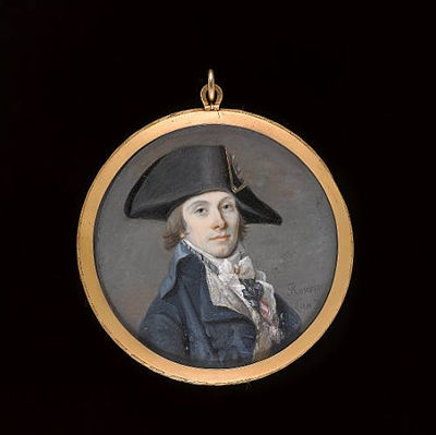 A Revolutionary, wearing blue coat by Pierre Rouvier - Auction record, sale price, and art valuation. Compare with similar artists and explore comparable artworks.