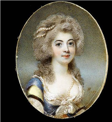 Mary Viscountess Dillon, wearing dress with sable trimmed yellow sleeve by Horace Hone - Auction record, sale price, and art valuation. Compare with similar artists and explore comparable artworks.