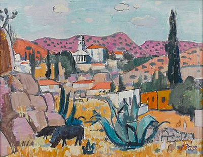 Sample artwork by Alfred Frederic Krenz (1899 - 1980), known for painting - View similar artists and auction records