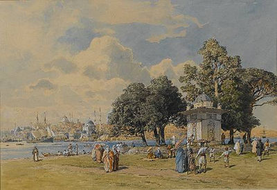 Sample artwork by Johann Novopacky (1821 - 1908), known for painting - View similar artists and auction records