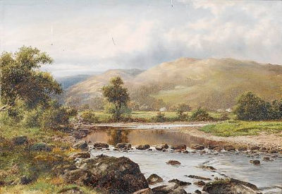 Stepping stones at Bettws-y-Coed, N.W.