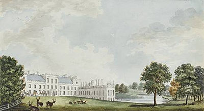 The west front of Welbeck