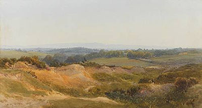 The South Downs from Haywards Heath by Henry Hine - Auction record, sale price, and art valuation. Compare with similar artists and explore comparable artworks.