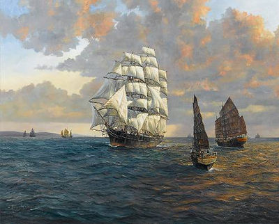 Summer thunder off the Chinese coast by Barry Mason - Auction record, sale price, and art valuation. Compare with similar artists and explore comparable artworks.