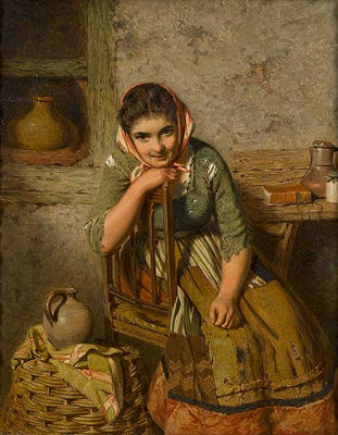 In the kitchen