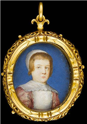 Two portraits of children: a boy, wearing pink doublet, white bib, collar and cap; a girl, wearing white dress, pink open-robe with white collar, pendent pearl from a jewelled brooch, pearl necklace and pearls in her hair by Alexander Cooper - Auction record, sale price, and art valuation. Compare with similar artists and explore comparable artworks.