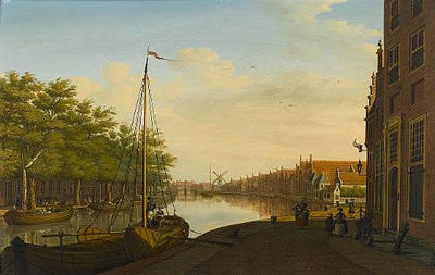 A Dutch townscape