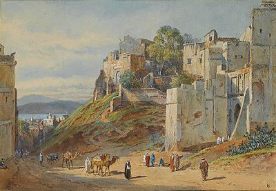 The gates to a Middle Eastern city