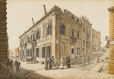 Sample artwork by Charles Frederick Brocktorff (1775 - 1850), known for town-and landscape painting - View similar artists and auction records