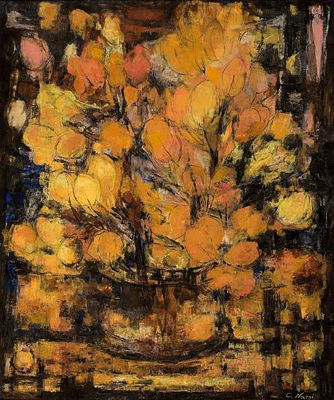 Sample artwork by Clio Natsi (Born 1929), known for painting - View similar artists and auction records