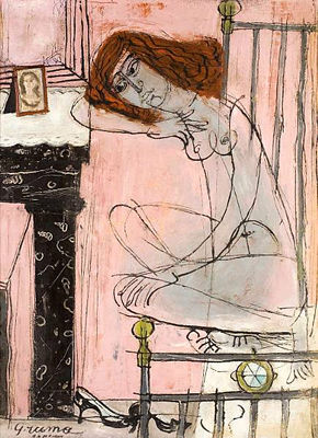 Girl in interior