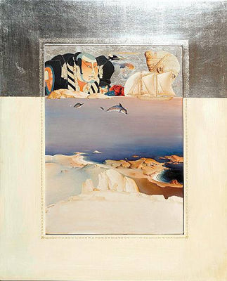 Crossing of cultures by Georgios Derpapas - Auction record, sale price, and art valuation. Compare with similar artists and explore comparable artworks.