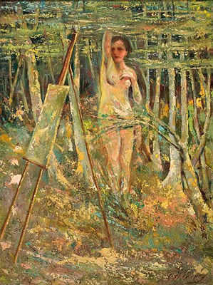 The artist's model
