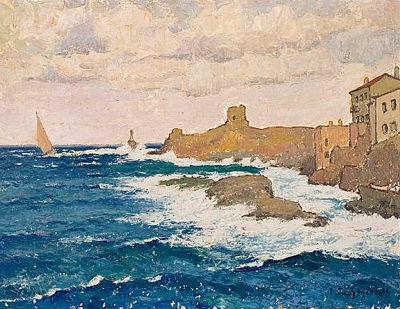 View of Andros by Ioannis Sergoulopoulos - Auction record, sale price, and art valuation. Compare with similar artists and explore comparable artworks.